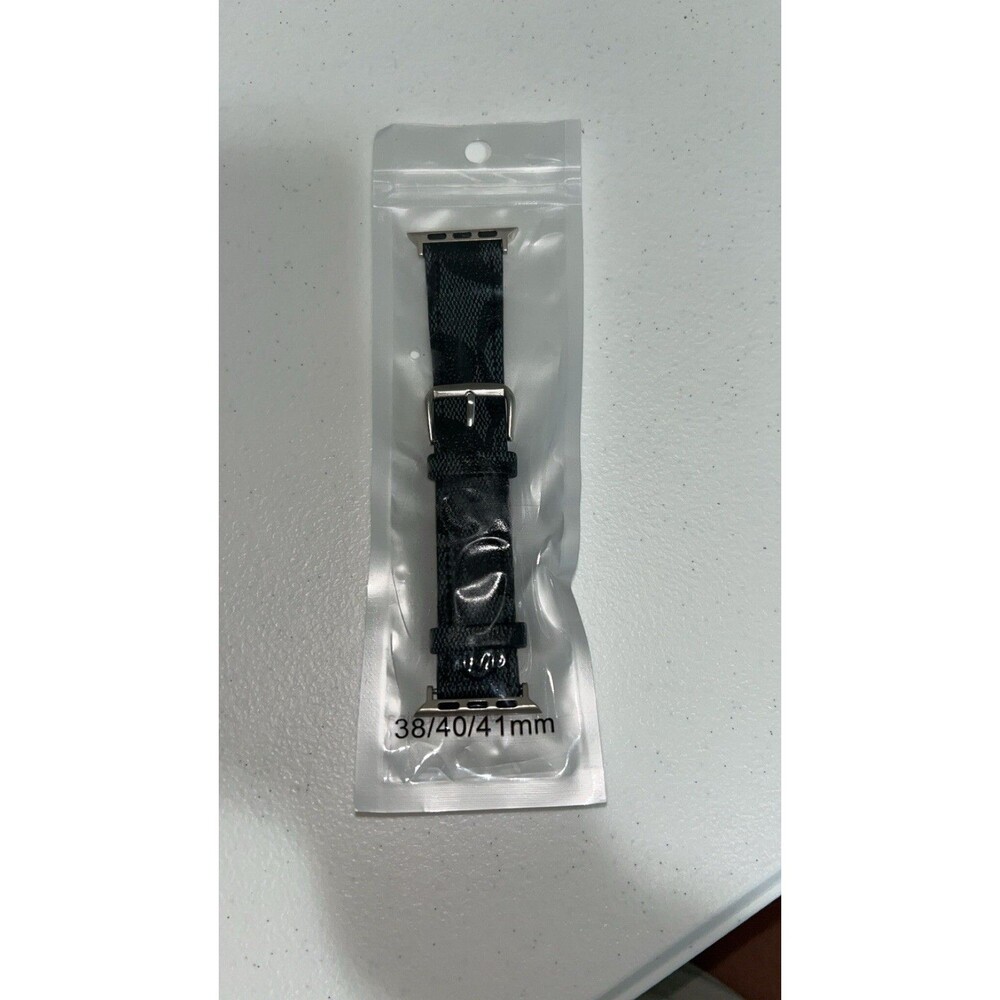 Apple Watch Band- Coach- Black- Fits 38/40/41mm